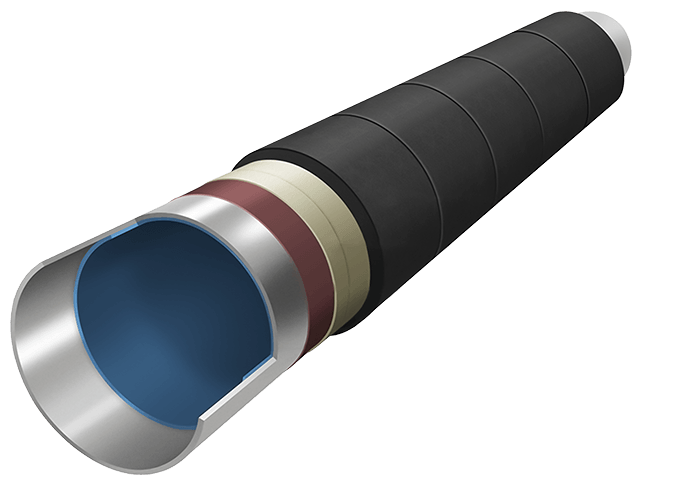 Поставка труб с усиленным антикоррозионным покрытием (ВУС)