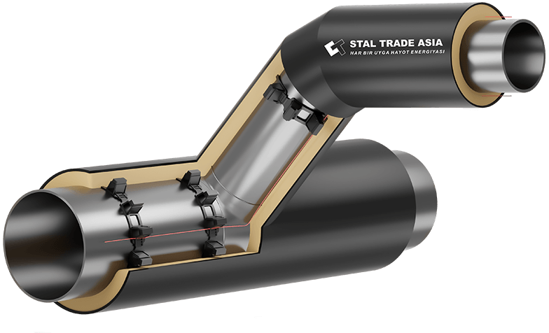 Фасонные изделия в ППУ изоляции