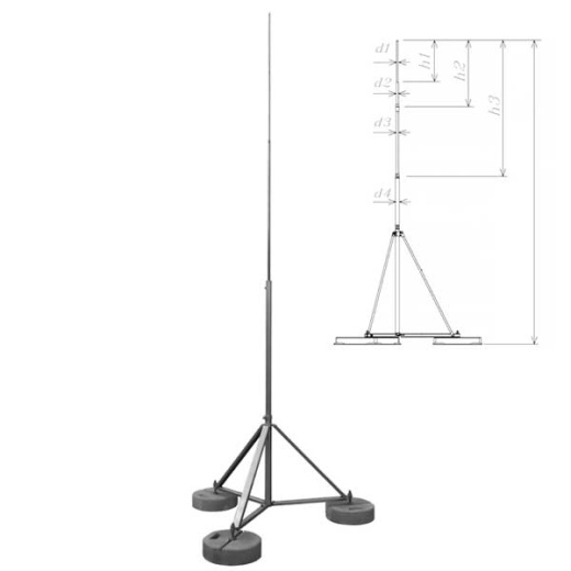  Мачта молниеприемная 7 м